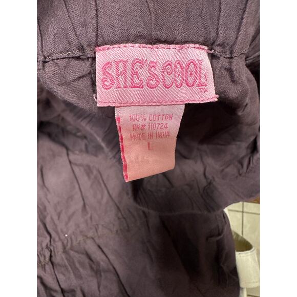 Y2K Fairy Tiered Cottage Core Skirt Women Floral Grunge Gypsy Chocolate Brown - Picture 2 of 7